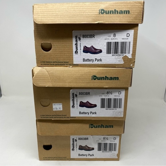 Dunham Battery Park Leather Slip On Brown - Picture 8 of 8